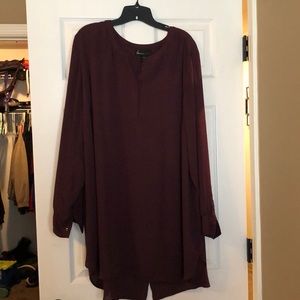 Split back tunic blouse 22/24